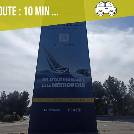 Bay View - - Wifi- Host Provence Apartmán La Ciotat